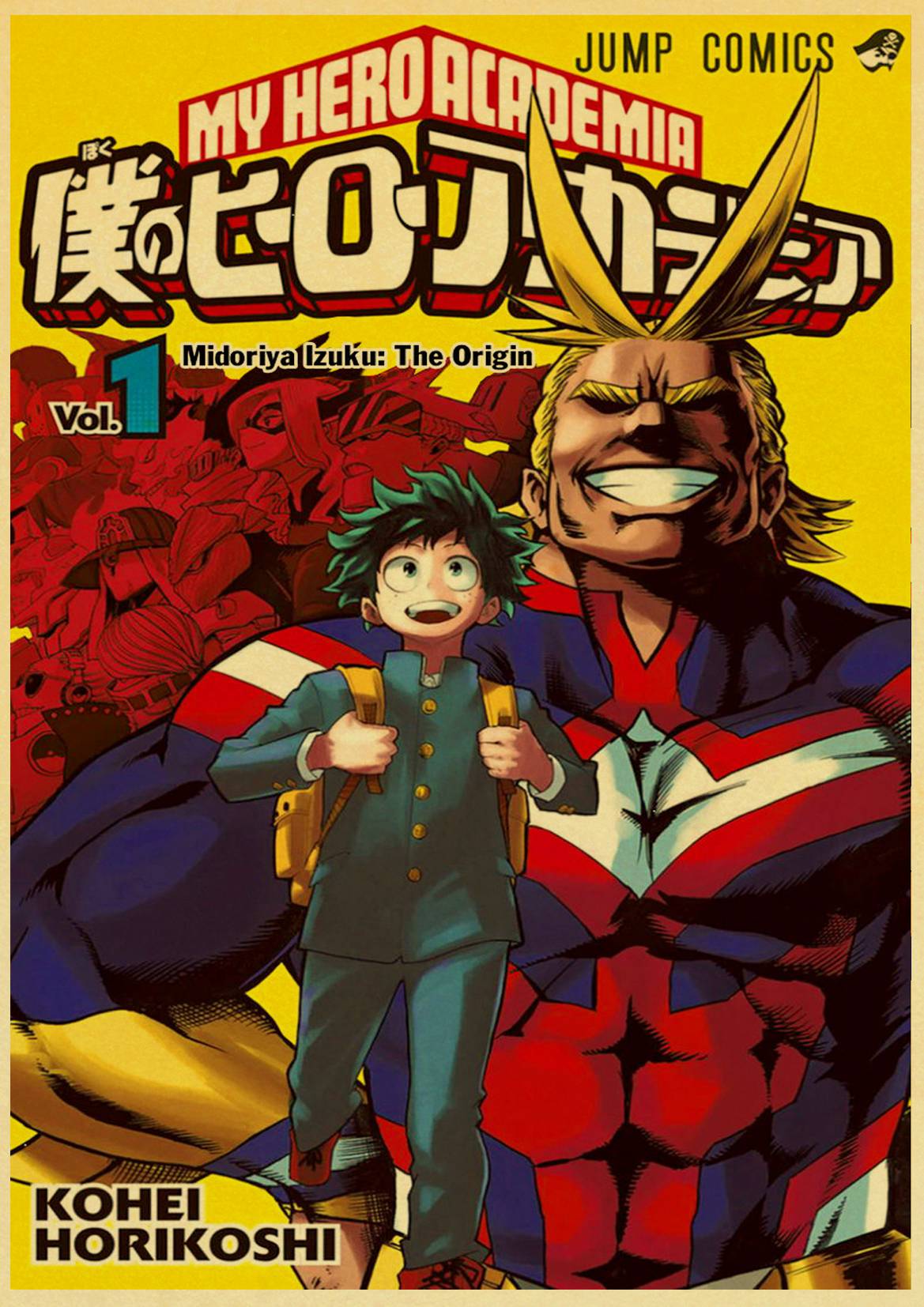My Hero Academia – Different Characters Themed Cool Retro Posters (40+ Designs) Posters