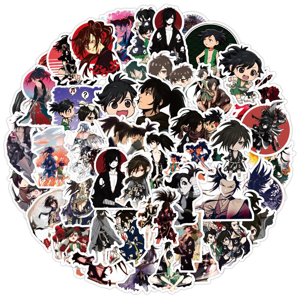 Dororo – All-in-One Characters Themed Set of Beautiful Stickers (10/30/50) Posters