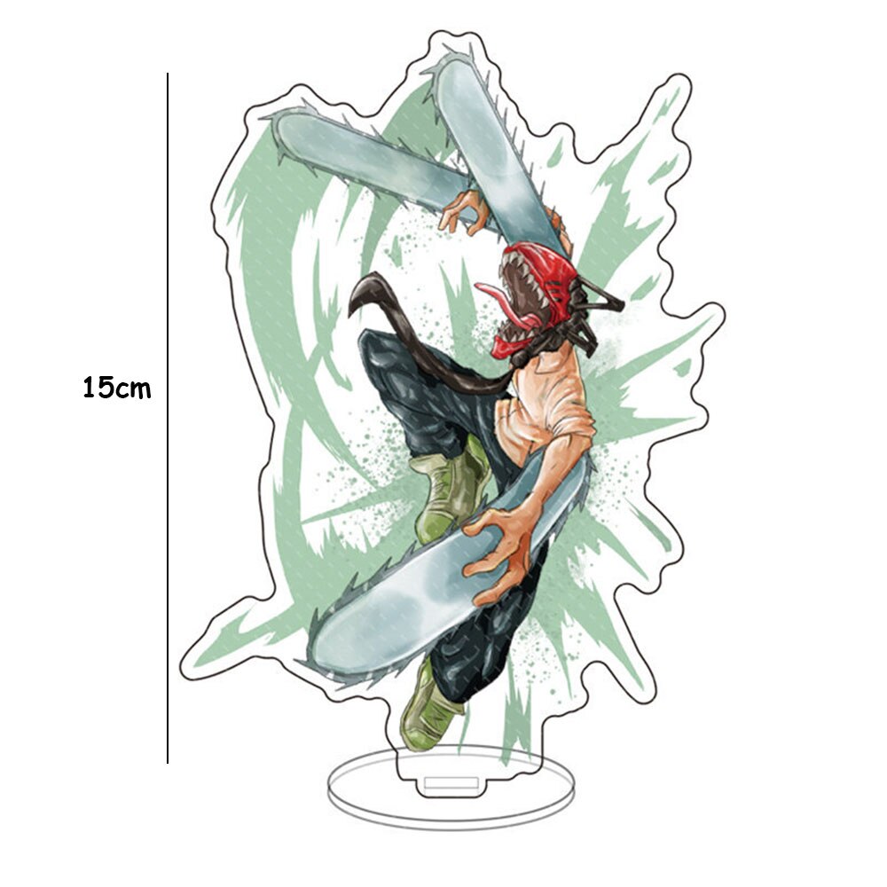 Chainsaw Man – Different Characters Themed Cool Acrylic Stands (20+ Designs) Action & Toy Figures