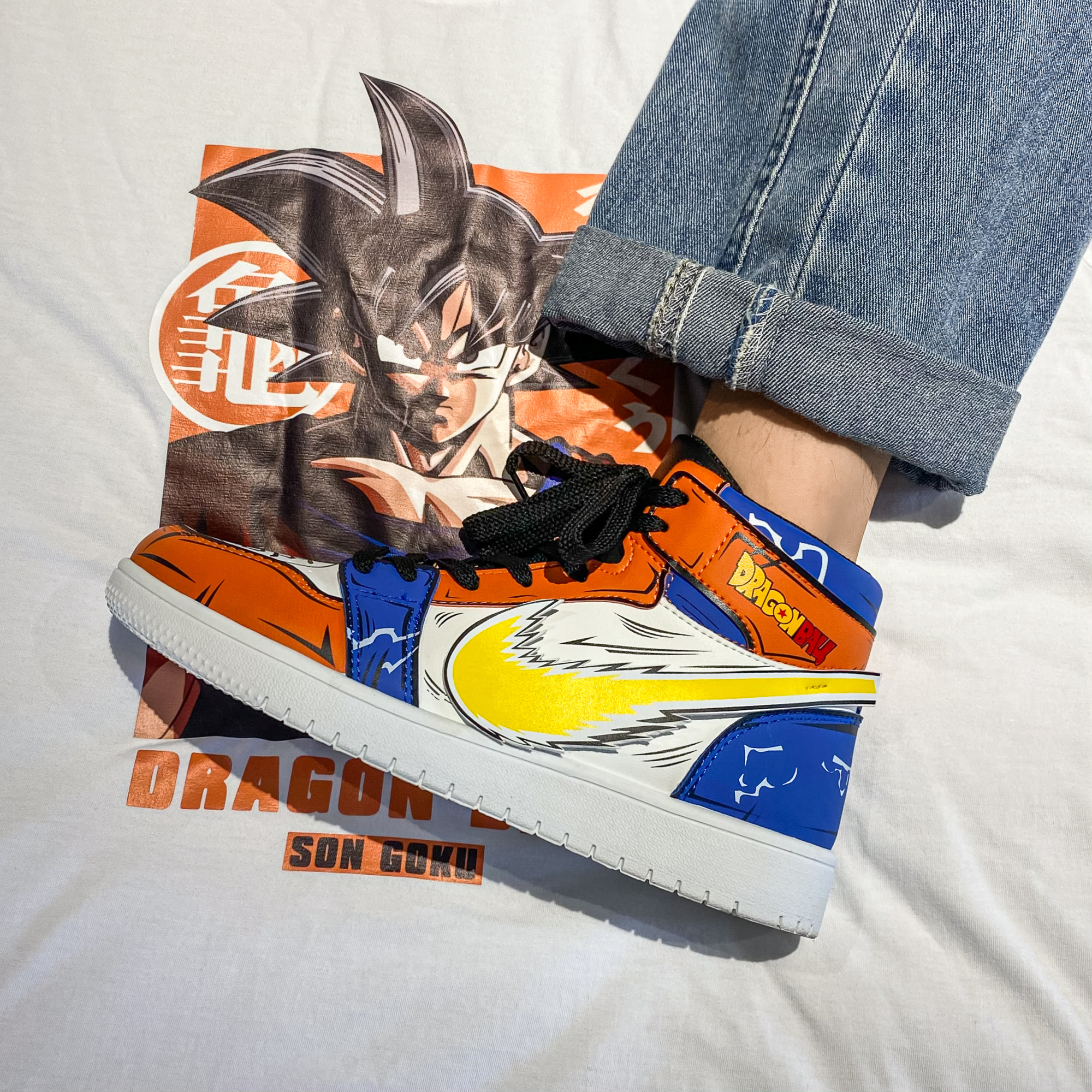 Dragon Ball – Goku and Vegeta Themed Amazing Shoes (2 Designs) Shoes & Slippers