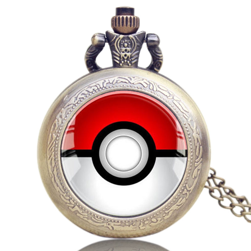 Pokemon – Pokeball-Themed Pocket Watch Watches