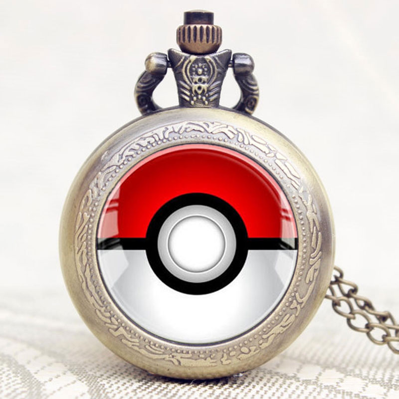 Pokemon – Pokeball-Themed Pocket Watch Watches