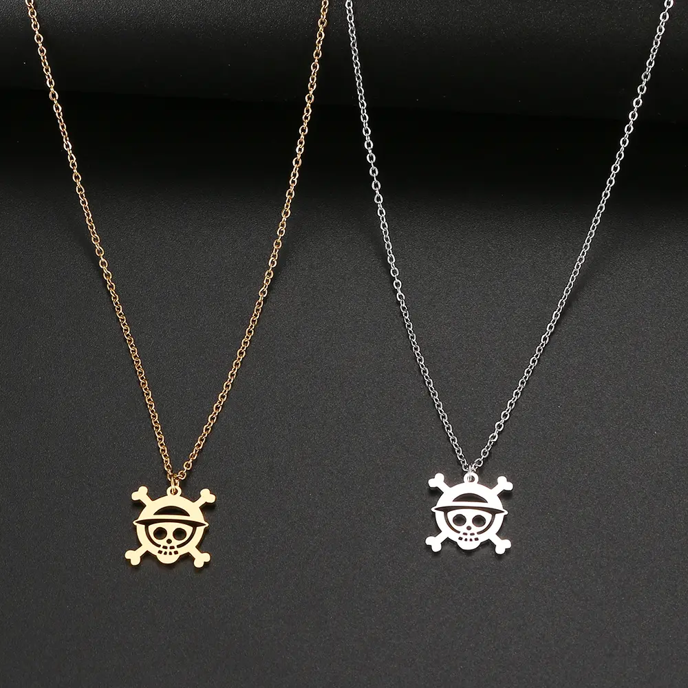 One Piece – Pirates Themed Cool Necklaces (2 Designs) Pendants & Necklaces