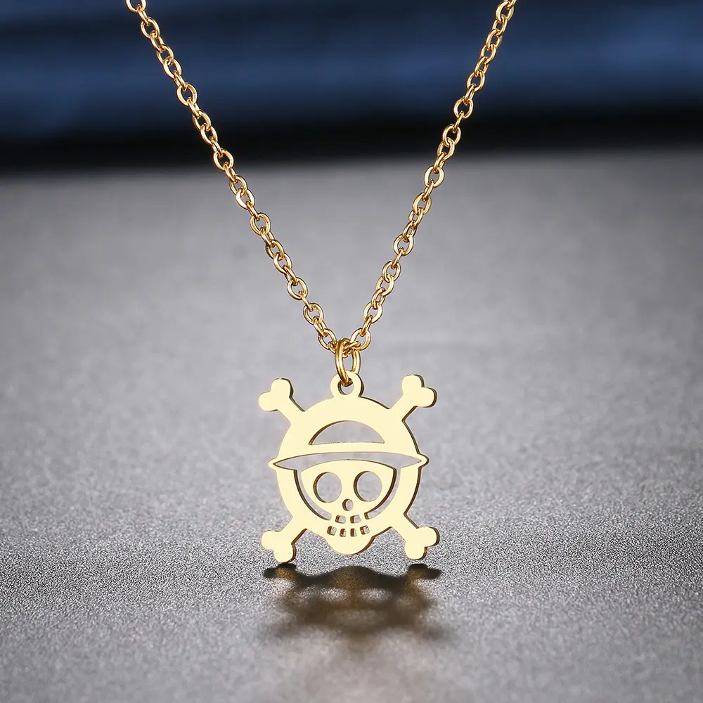 One Piece – Pirates Themed Cool Necklaces (2 Designs) Pendants & Necklaces