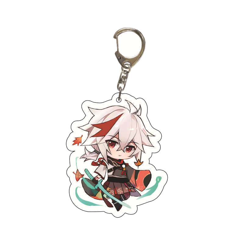 Genshin Impact – Different Characters Themed Cute Acrylic Keychains (20+ Designs) Keychains