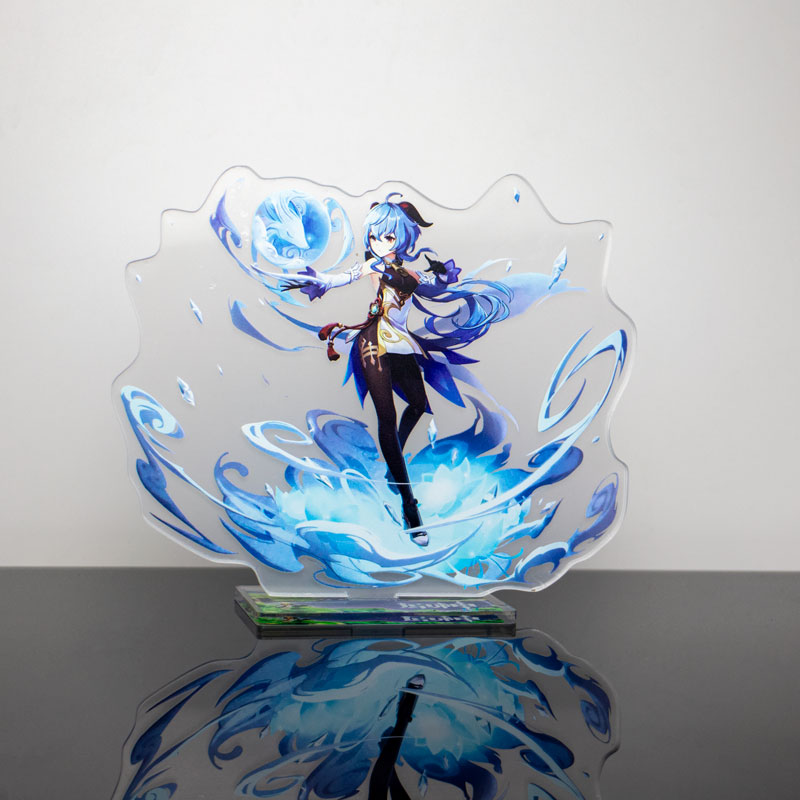 Genshin Impact – All Amazing Characters Themed Beautiful Acrylic Stands (50+ Designs) Action & Toy Figures