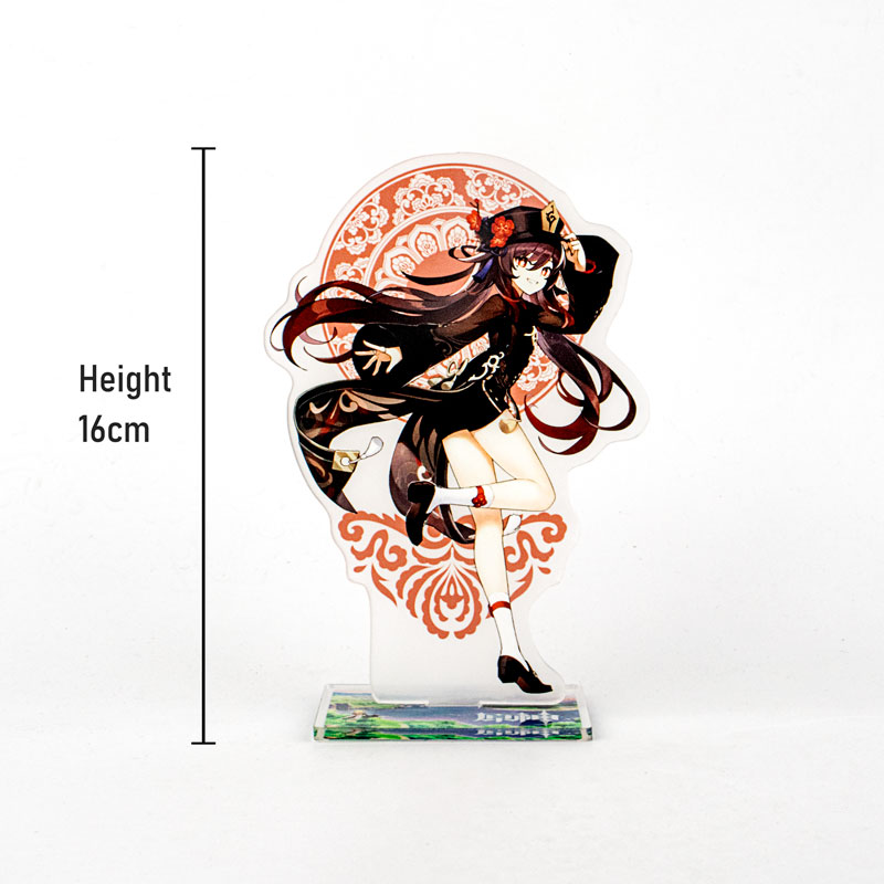 Genshin Impact – All Amazing Characters Themed Beautiful Acrylic Stands (50+ Designs) Action & Toy Figures