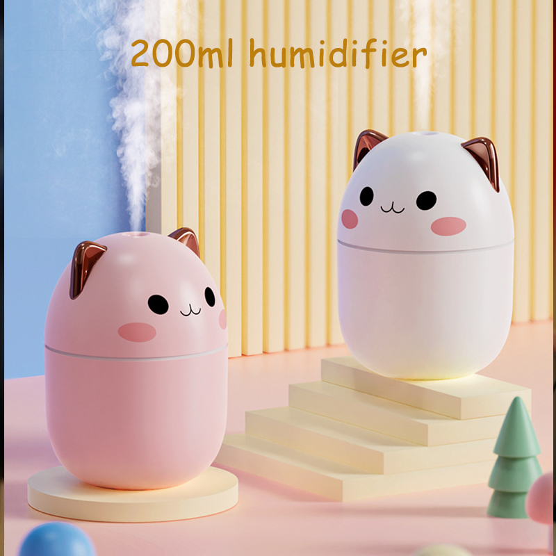 Cute Cat-Themed Air Humidifier (3 Designs) Action & Toy Figures