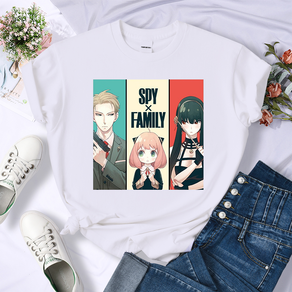 Spy x Family – The Spy Family Themed Wholesome T-Shirts (10+ Colors) T-Shirts & Tank Tops
