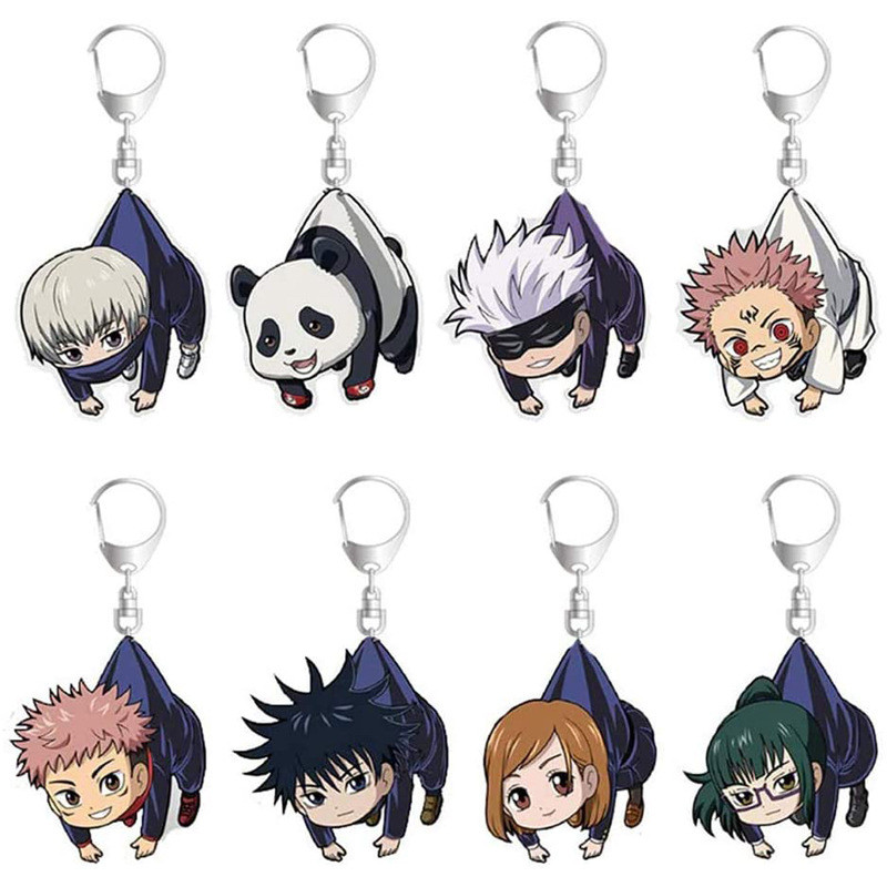 Jujutsu Kaisen – All Cool Characters Cute and Badass Keychains (10+ Designs) Keychains