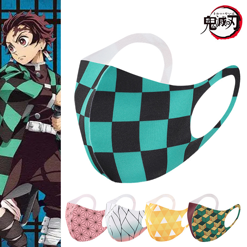 Demon Slayer – Different Characters Themed Stylish Face Masks (5 Designs) Face Masks