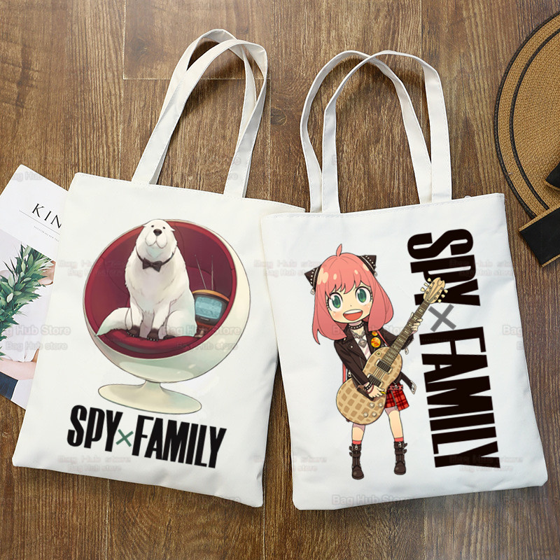 Spy x Family – Different Cool Characters Themed Shopping Bags (20+ Designs) Bags & Backpacks