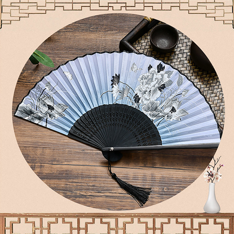 Japanese Vintage Style Beautifully Crafted Fans (40+ Designs) Cosplay & Accessories