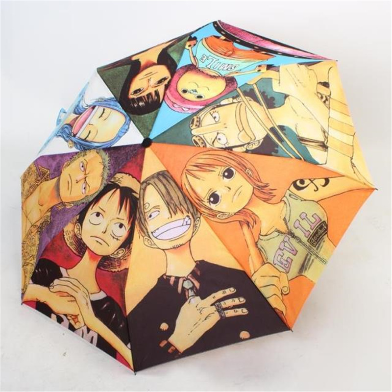 One Piece – All-in-One Characters Themed Printed Umbrella Cosplay & Accessories