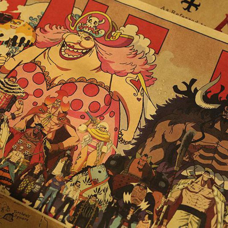 One Piece – All-in-One Characters Themed Classy Poster Posters