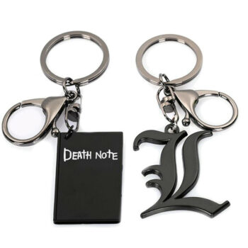 Anime Death Note Design Logo Alloy Key Chains Keychain Keyfob Keyring 