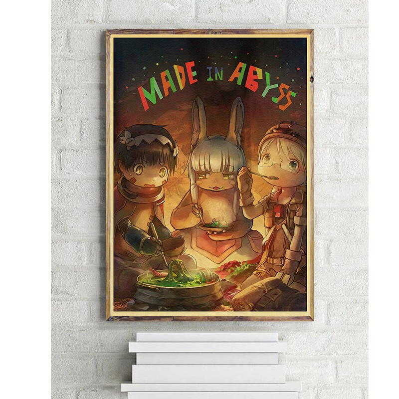 Made in Abyss – Different Characters Themed Vintage Style Posters (20+ Designs) Posters