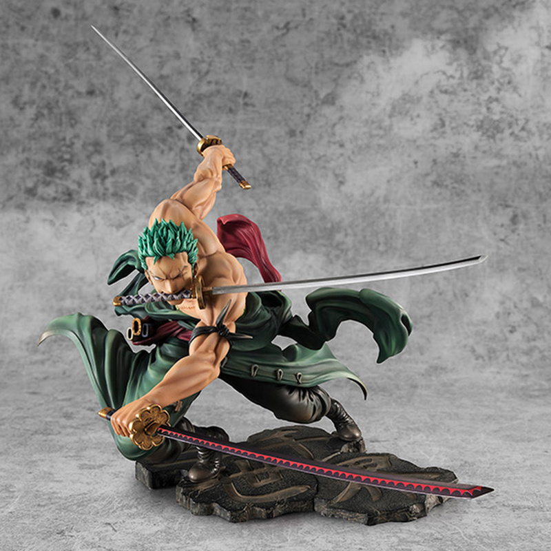 One Piece – Zoro Themed Badass and Wholesome Action Figures (3 Designs) Action & Toy Figures