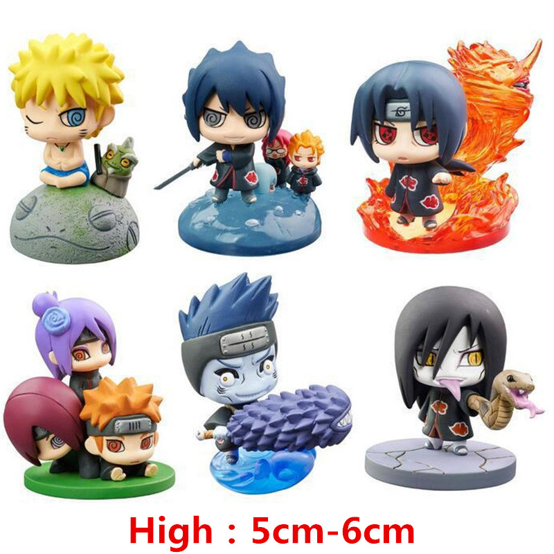 Naruto – All Badass Characters Themed Cute Action Figures (20+ Designs) Action & Toy Figures