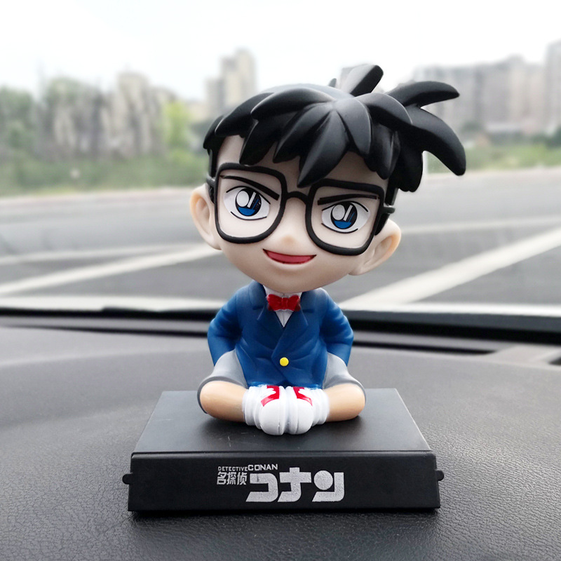 Detective Conan – Conan Themed Nerdy Head-Shaking Action Figures (2 Designs) Action & Toy Figures