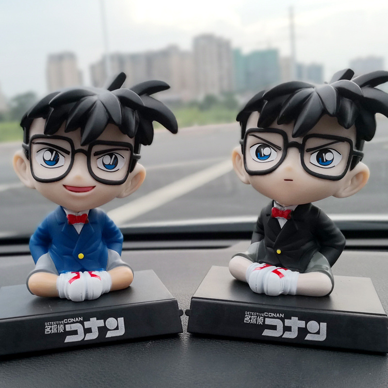 Detective Conan – Conan Themed Nerdy Head-Shaking Action Figures (2 Designs) Action & Toy Figures