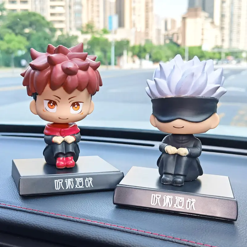 Jujutsu Kaisen – Gojo and Yuji Themed Wholesome Head-Shaking Action Figures (2 Designs) Action & Toy Figures