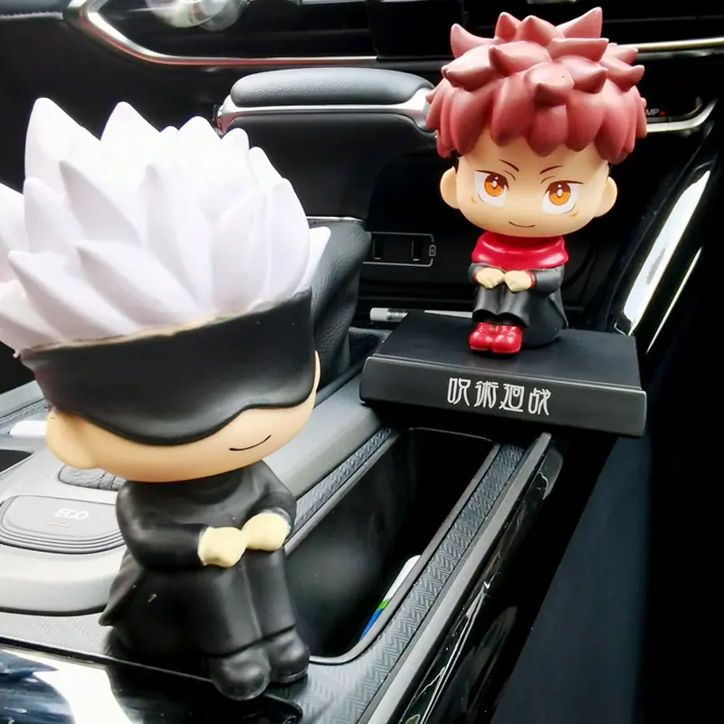 Jujutsu Kaisen – Gojo and Yuji Themed Wholesome Head-Shaking Action Figures (2 Designs) Action & Toy Figures