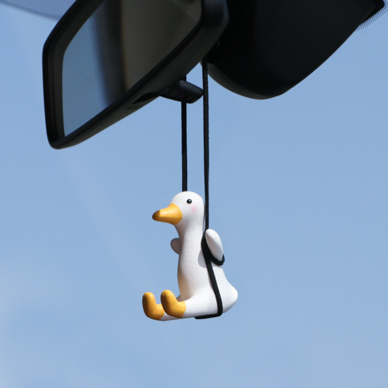 Cute Duck Swinging Themed Car Pendants (4 Designs) Car Decoration