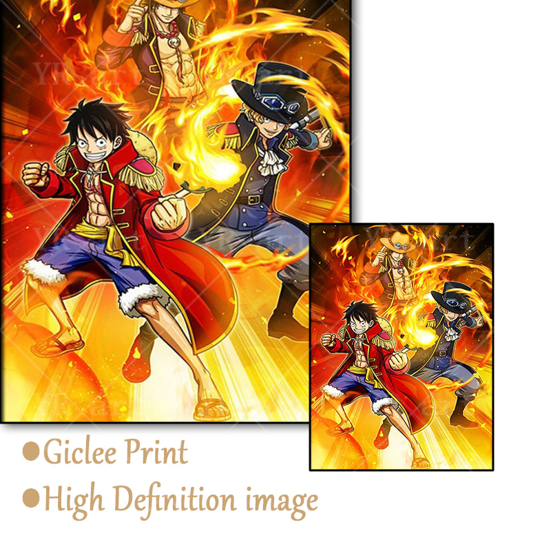 One Piece – Different Badass Characters Themed Premium Posters (20+ Designs) Posters