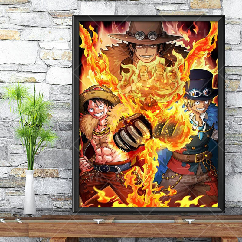 One Piece – Different Badass Characters Themed Premium Posters (20+ Designs) Posters