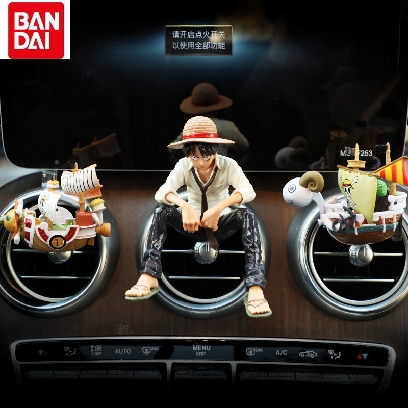 One Piece – Luffy and Pirate Ship Themed Cool Car Fragrance Clips (4 Designs) Car Decoration