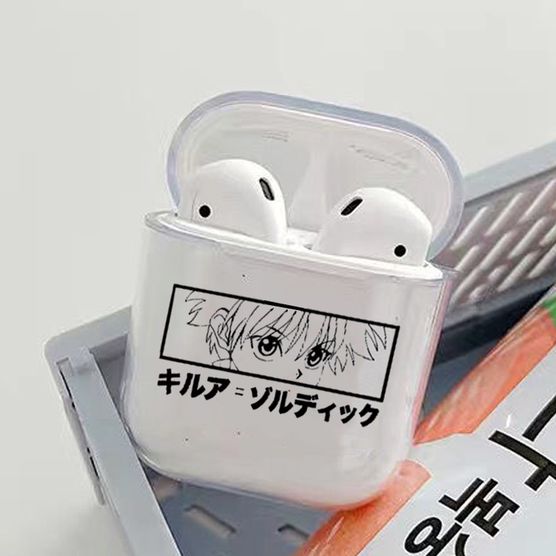 Hunter x Hunter – Different Cool Characters Themed White Airpods Pro Cases (10+ Designs) Phone Accessories