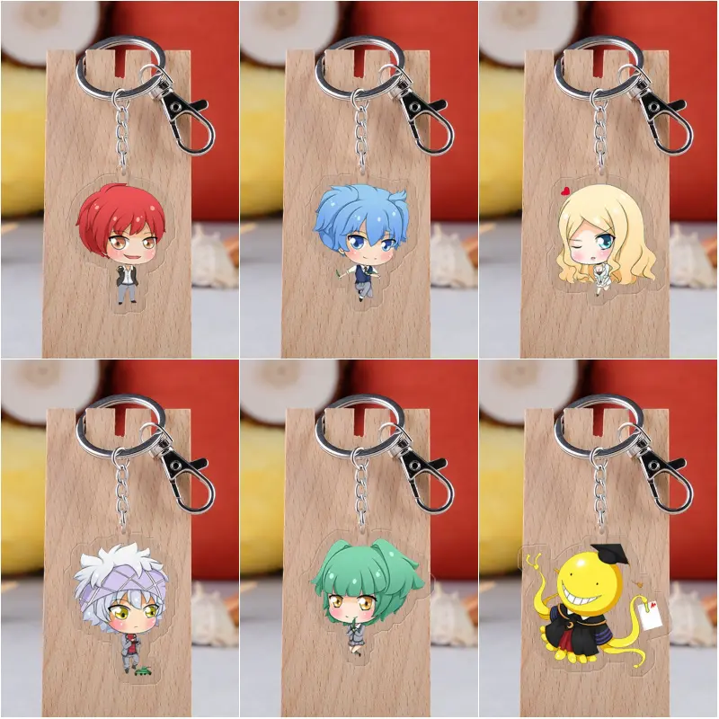 Assassination Classroom – Different Characters Themed Cute Keychains (6 Designs) Keychains