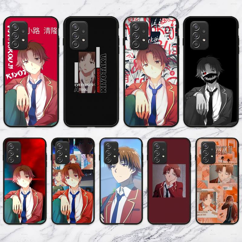 Classroom Of The Elite – Different Characters Themed Badass Samsung Covers (Samsung S6 – Samsung S21 Ultra) Phone Accessories
