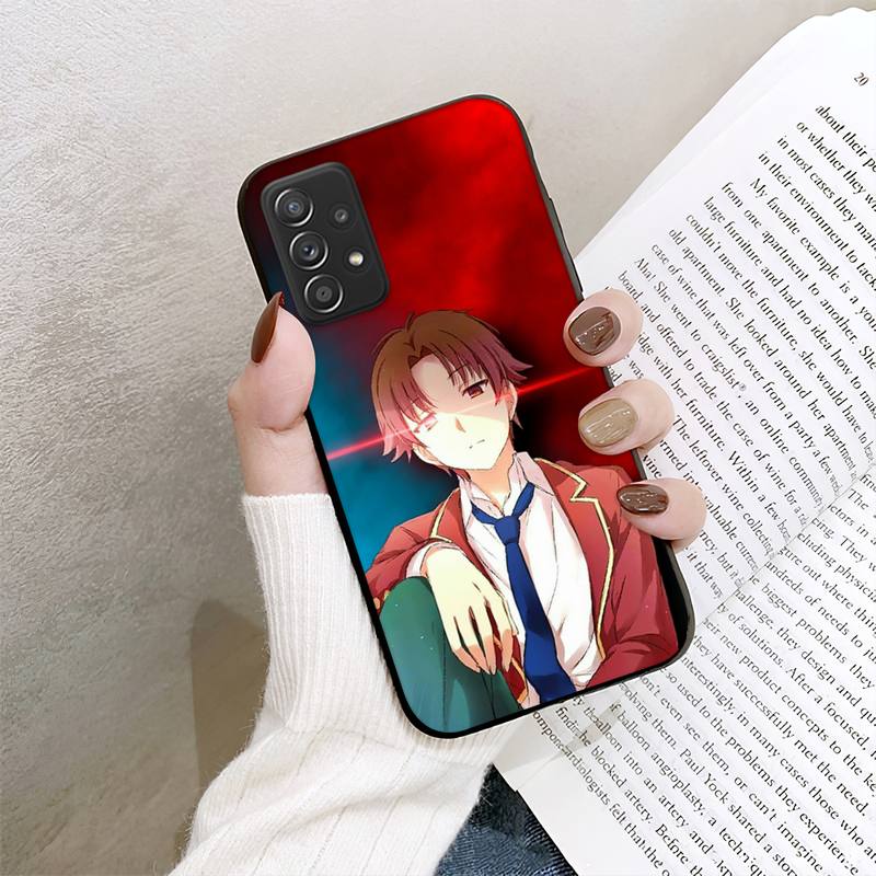 Classroom Of The Elite – Different Characters Themed Badass Samsung Covers (Samsung S6 – Samsung S21 Ultra) Phone Accessories