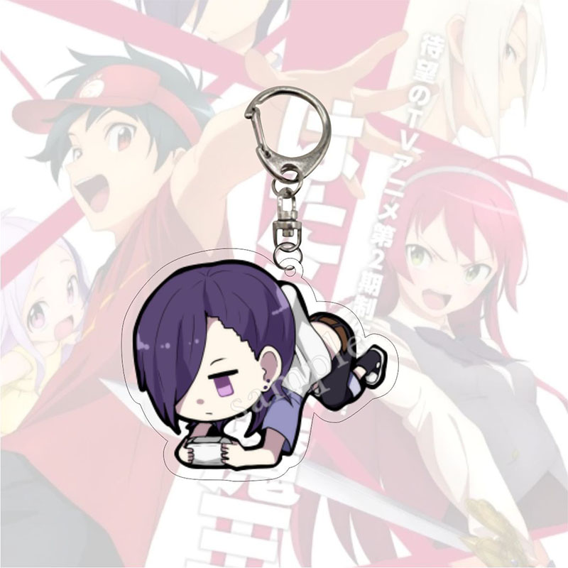 The Devil Is a Part-Timer! – Different Characters Cute and Funny Keychains (7 Designs) Keychains