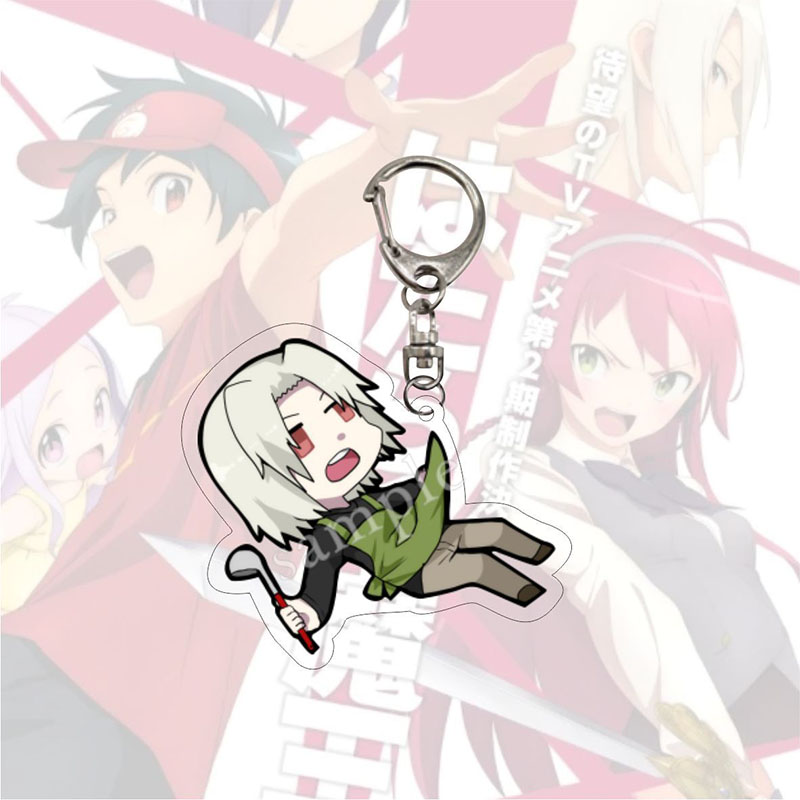 The Devil Is a Part-Timer! – Different Characters Cute and Funny Keychains (7 Designs) Keychains