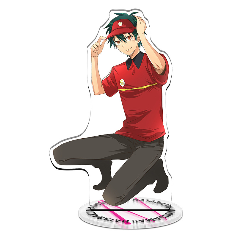 The Devil Is a Part-Timer! – Different Amazing Characters Themed Acrylic Stands (10+ Designs) Action & Toy Figures