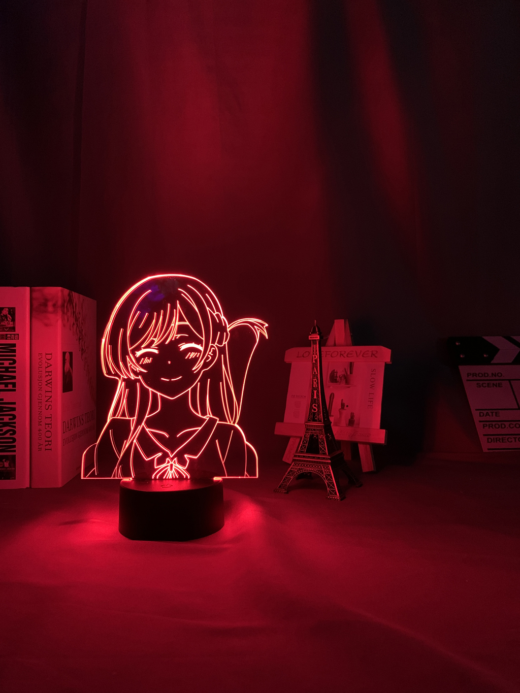 Rent a Girlfriend – Chizuru Ichinose Themed Cute Lighting Lamp (7/16 Colors) Lamps
