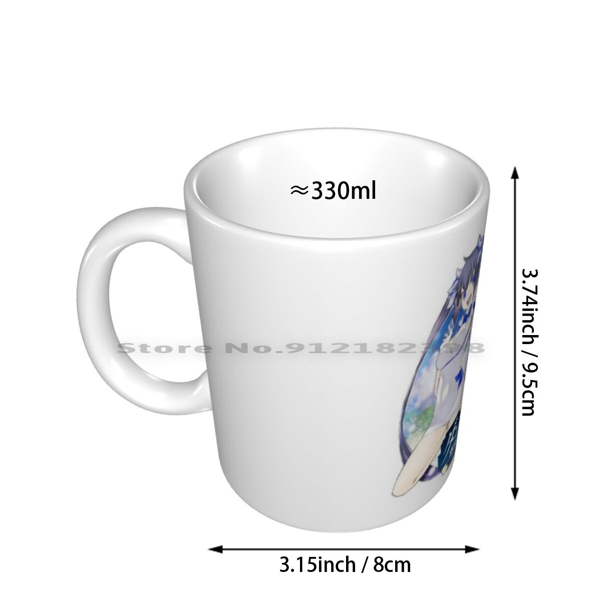 DanMachi – Different Characters Themed Ceramic Mugs (20+ Designs) Mugs