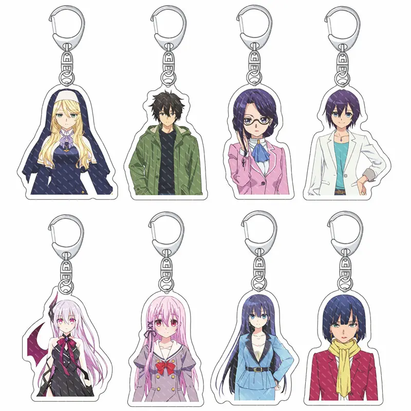 Engage Kiss – Different Characters Themed Cool Acrylic Keychains (8 Designs) Keychains