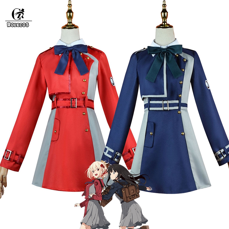 Lycoris Recoil – Chisato and Takina Themed Cosplay Uniforms (2 Designs) Cosplay & Accessories