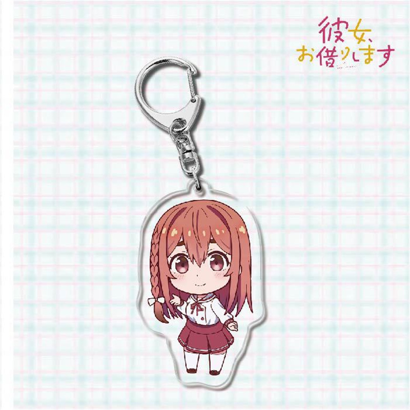 Rent a Girlfriend – All Cute Characters Themed Wholesome Keychains (10+ Designs) Keychains
