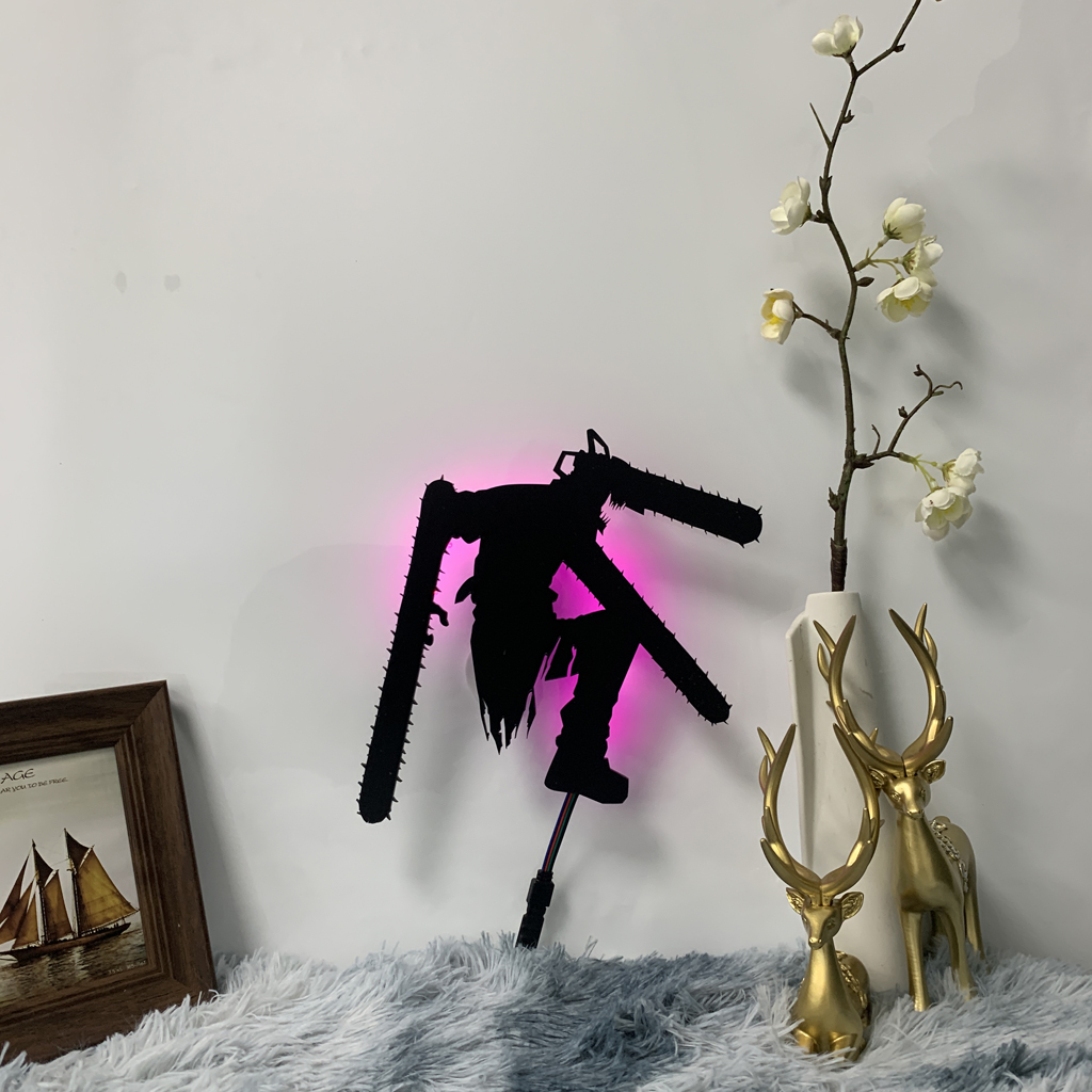 Chainsaw Man – Denji Transformed Themed Badass Night Lamp (2 Sizes) Lamps