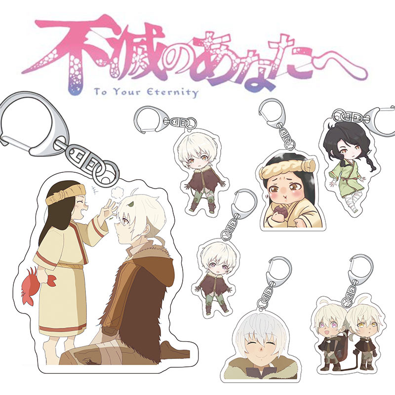 To Your Eternity – Different Characters Themed Cute Chibi Acrylic Keychains (5 Designs) Keychains