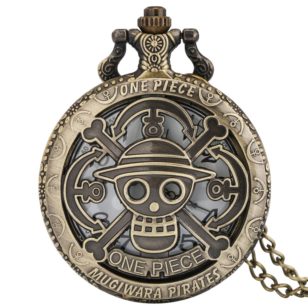 One Piece Film Gold Compass Pocket Watch Straw Hat Crew Morimoto Sangyo