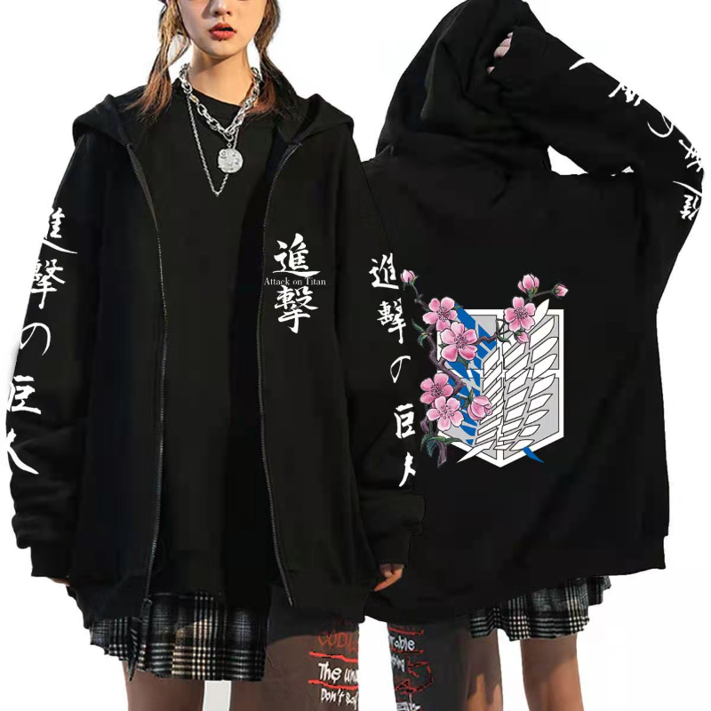 Attack on Titan – Different Characters Themed Cool Hoodies (30+ Designs) Hoodies & Sweatshirts