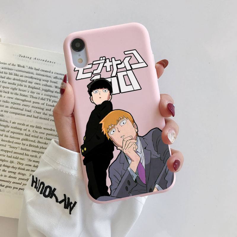 Mob Psycho 100 – Shigeo Kageyama Themed Cool iPhone Cases (iPhone 6 – iPhone 13 Pro Max) Phone Accessories