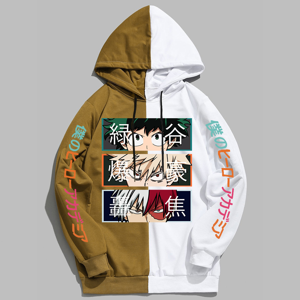 My Hero Academia – Deku, Bakugo, and Todoroki Themed Cool Hoodies (6 Colors) Hoodies & Sweatshirts