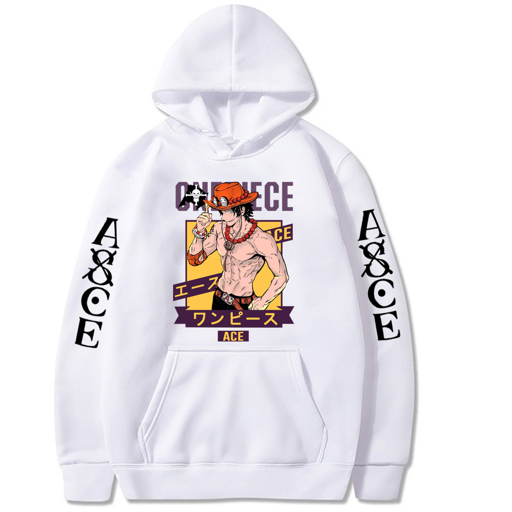 One Piece – Ace Themed Cool Hoodies (7 Designs) Hoodies & Sweatshirts